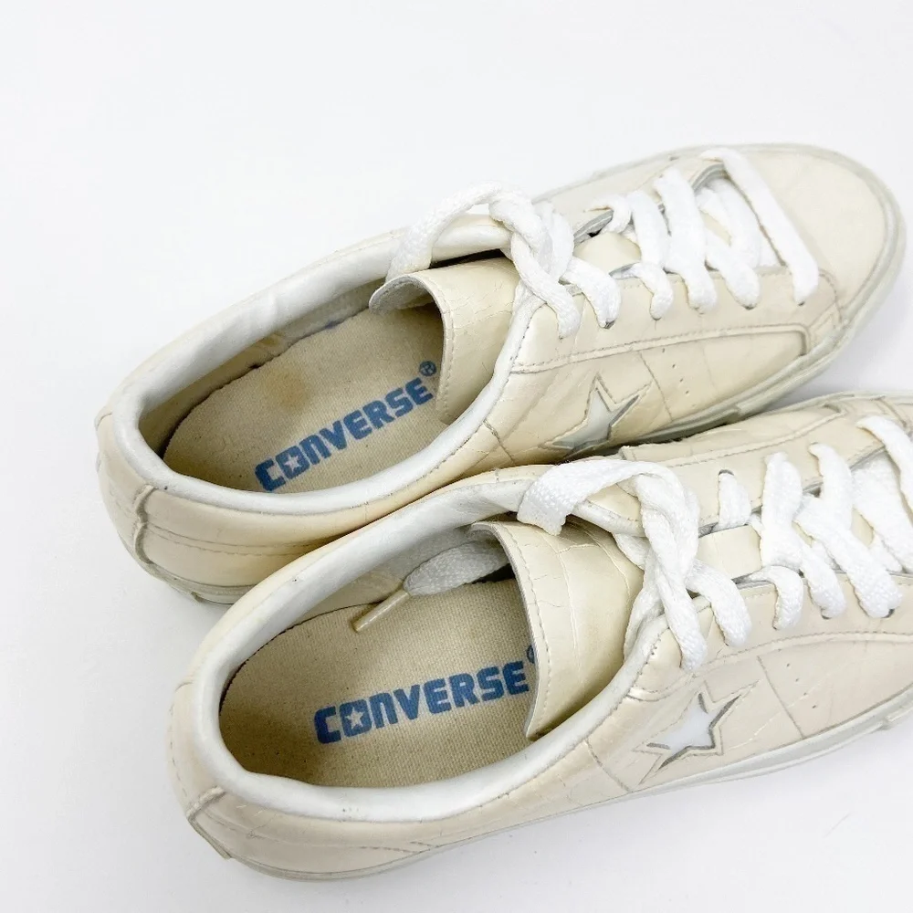 CONVERSE | Pearlescent Cream Sneaker Wmn 6 - Picture 7 of 14